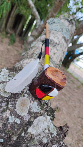 Chanupa Xamânica De Jurema Preta Quatro Direções Sagradas