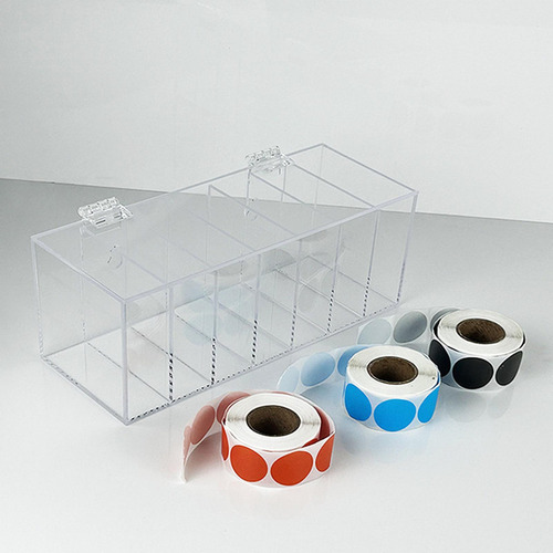 Organizador De Adesivos Acrílicos, 410x90x90mm