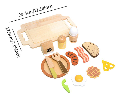 Play Play Breakfast Playset Breakfast Food Play Juego De