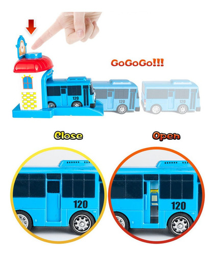 Coche De Juguete Para Niños De Dibujos Animados Mini Tayo Bu