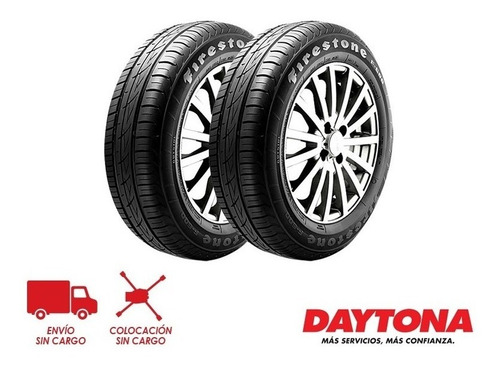 Kit X2 185/65 R14 Firestone F600 86t + Envío Gratis