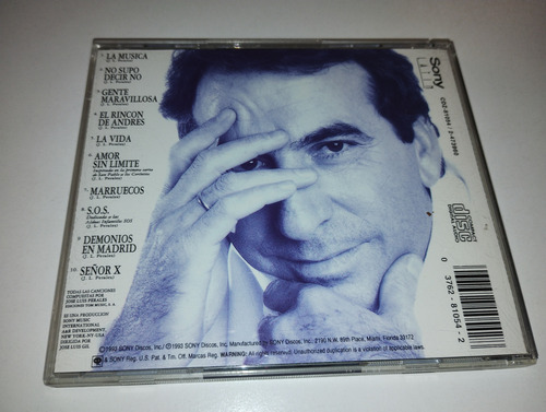 José Luis Perales Gente Maravillosa Cd Importado U S A Estándar