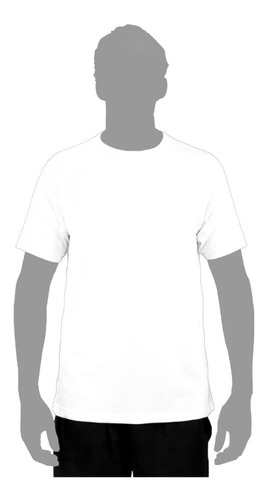 Camiseta Clásica 100% Poliéster Remera Ideal Para Sublimar