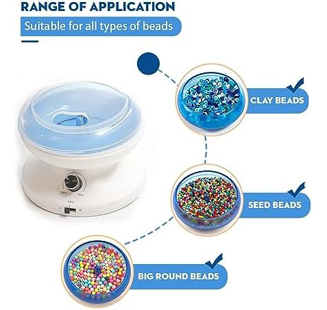 Hobbyworker Clay Bead Spinner, Kit Eléctrico De Cuentas De V