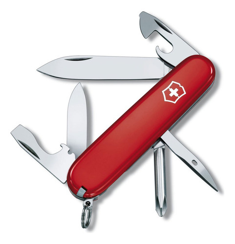 Navaja De Bolsillo Victorinox Swiss Army Tinker, Roja, 91 Mm