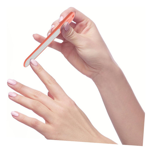 Lima De Uñas De Acero Inoxidable Limas De Uñas Para Mujeres