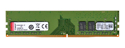 Memória RAM ValueRAM color verde 8GB 1 Kingston KVR26N19S8/8