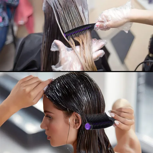 3 Paquetes De Peines Para El Pelo, Peine Con Rodillo, Peine