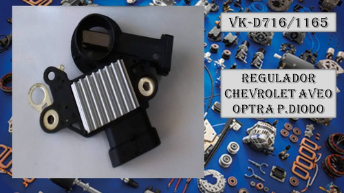 Regulador Chevrolet Aveo Optra C.diodo 4 Pin D2262 Valley Fo