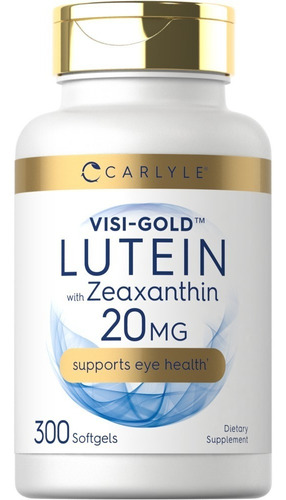 Luteina - Lutein Y Zeaxantina 300 Capsulas Ojos Retina Stock