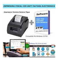 Comprar Impresora Fiscal Soft Factura Electrónica Venta Indumentaria
