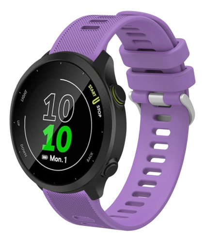 Correa De Reloj Morada Para Samsung Galaxy Watch 4 44 Mm