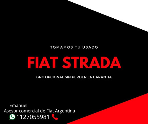 Fiat Strada 2021 0km Tomamos Tu Usado - Retira Con 100.000 E