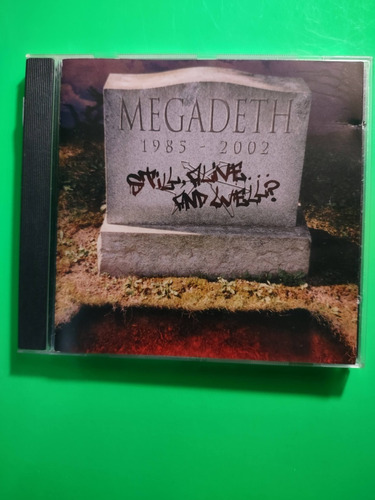 Megadeth - Still, Alive... And Well? (cd, 2002 E U A)