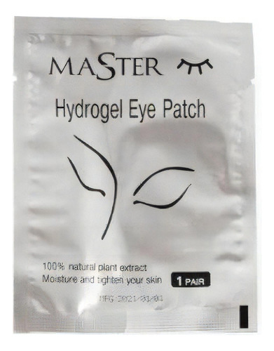Protetor Para Pálpebras Hydrogel Eye Patch Master 50 Unidade