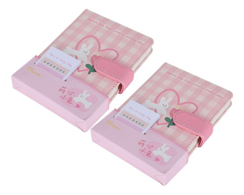 Cuaderno De 2 Juegos De Cuadernos Buckle Journal Con Bonito