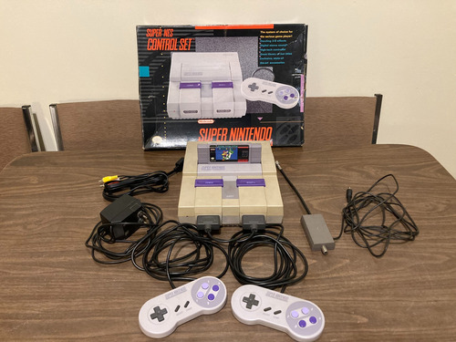 Nintendo Super Nes Original Standard Gris (Usado)
