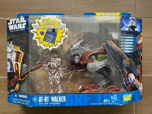 Star Wars At-rt Walker With Arf Trooper - Clone Wars (Usado)
