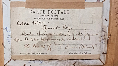 Cuadro Acuarela Del Autor Emilio Pettoruti. (Usado)