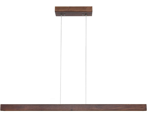 Lampara Colgante Lineade Madera Moderna Led Regulable 39