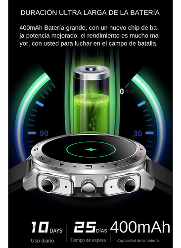 Reloj Inteligente 2 En 1 Con Auriculares Bluetooth