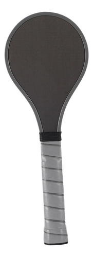 Raqueta De Pickleball De Fibra De Carbono Con Gris Plateado