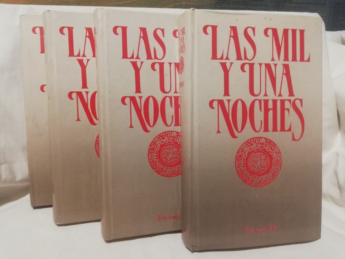 Las Mil Y Una Noches,4 Tomos, Ediciones 29, España