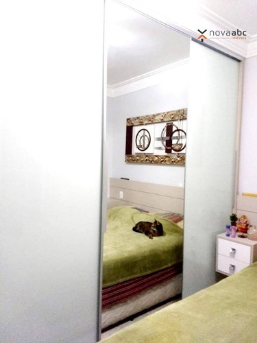 Cobertura Com 2 Dormitórios À Venda, 67 M² Por R$ 450.000 - Vila Pires - Santo André/sp - Co0880