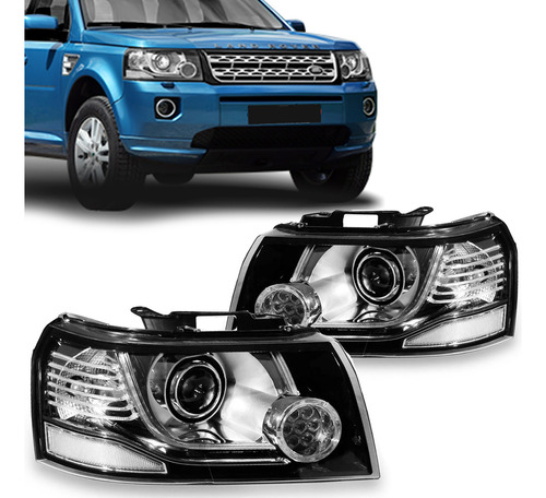 Par Farol Freelander 2 2006 2007 À 2013 Com Led D3s 12 Pinos