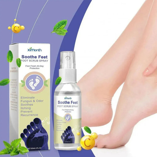 Xm El Spray De Pies Elimina Los Hongos Y Olores De Los Pies