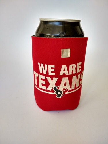 Porta Latas Vasos Equipo De Fútbol Americano Houston Texans 