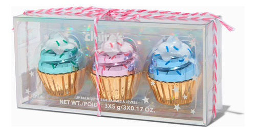 Set Lip Balm De Cupcake Claires