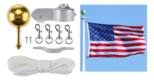 De Herrajes For Mástiles De Bandera For Exteriores Gancho