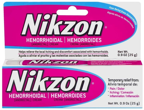Imagen 2 de 4 de Crema Hemorroidal Nikzon