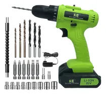 Comprar Taladro Inalámbrico Kilian Ethan Ke699 2ah, Destornillador eléctrico, Atornillador Inalámbrico, Recargable Baterías De Litio 21V, Contiene puntas de destornillador y brocas.