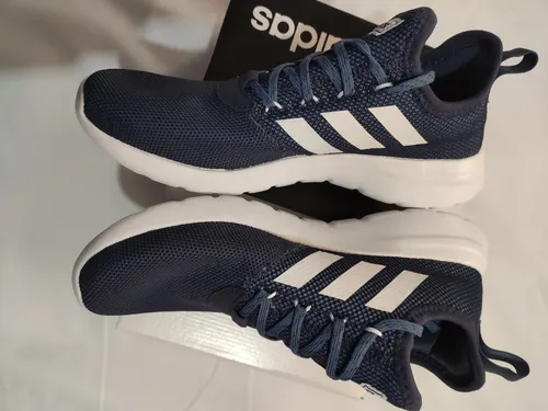 Tenis adidas Lite Racer Reborn Azul Con Blacno De Hombre Cuotas