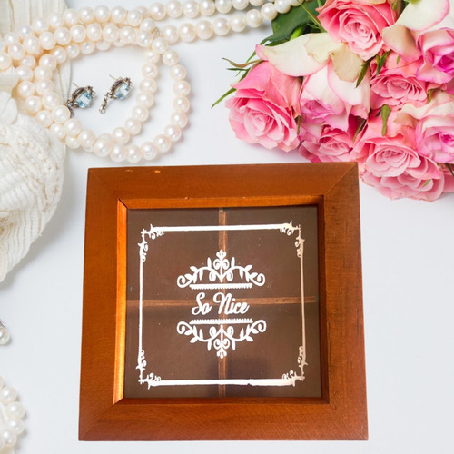 Caja De Almacenamiento De Joyas, Contenedor De Madera,