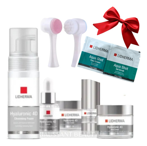 Kit Hyaluronic 4d Rutina 5 Productos Lidherma + Regalo