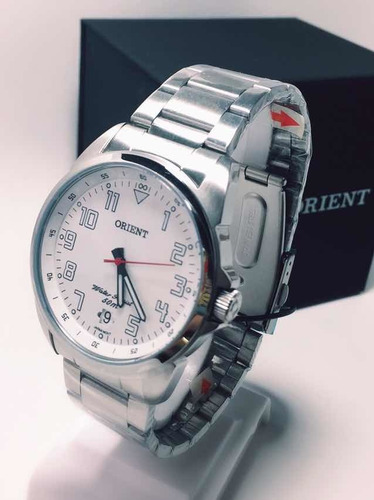Relogio Orient Masculino Mbss1154a S2sx Aço Prata Analogico
