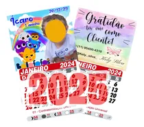 Comprar 160 Calendários Personalizados, Imãs Geladeira,lembrancinhas