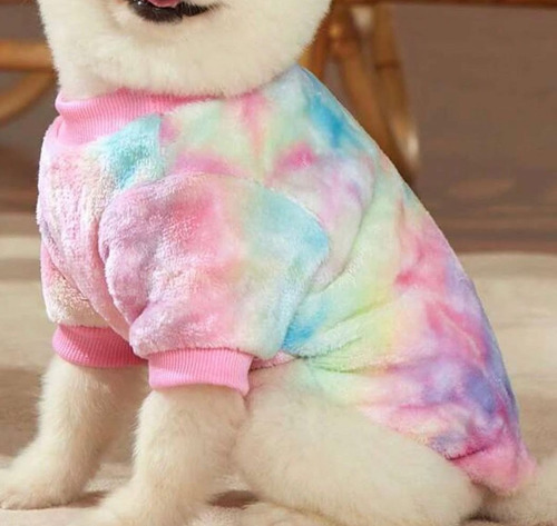 Buzo Abrigo Para Mascotas Perro Gato Invierno Frio Plush Xl Nene