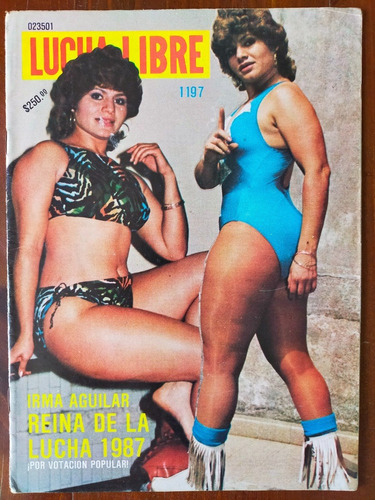 Irma Aguilar En Revista Lucha Libre Super Raton, El Magno