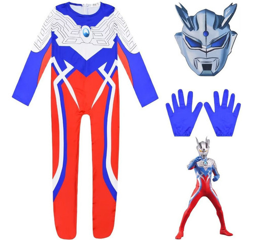 Mono Popular Ultraman Zero Cosplay Bodysuit Regalos De Niños 220