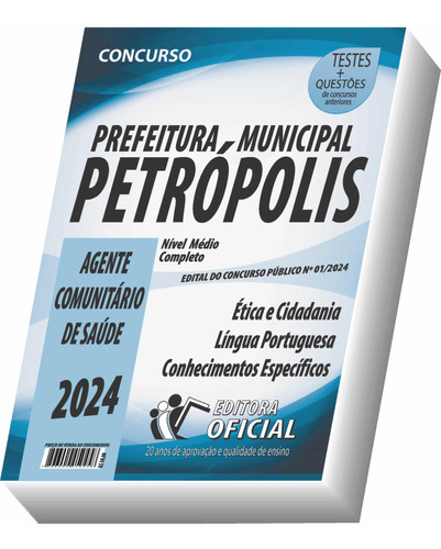 Apostila Petrópolis - Rj - Agente Comunitário De Saúde