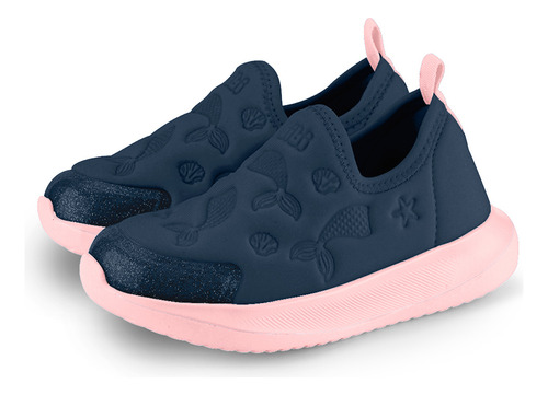 Zapatillas Infantil Bibi Azul Flash 1232064 Niñas