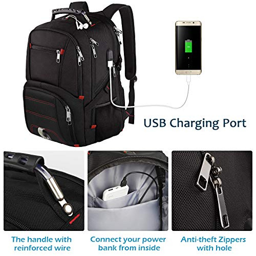 Mochila De Viaje Para Portátil, Extra Grande, Apta Para Horm