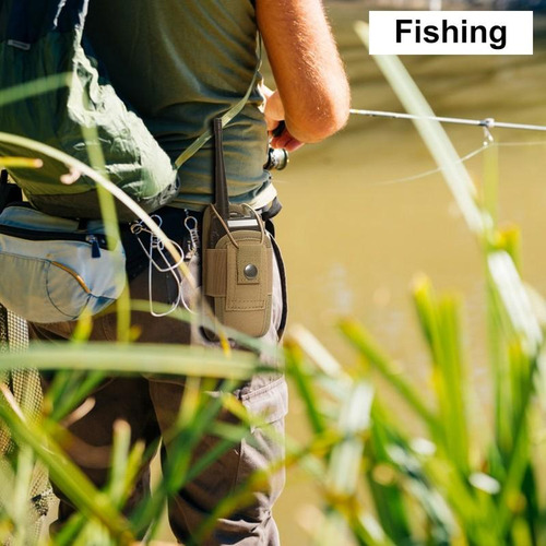 Walkie Talkie Talkie Molle Tactical 1000d, Funda Para Caza