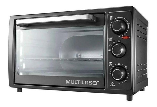 Forno elétrico Multilaser Forno Eletrico 36 L Preto 220V