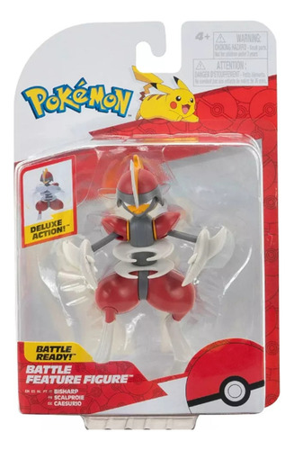 Pokemon Bisharp Battle Feature Figure Delux Action