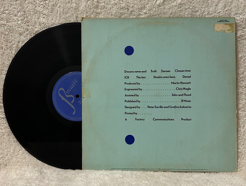 Lp Vinil - New Order - Movement (fact.50 1981) (Usado)